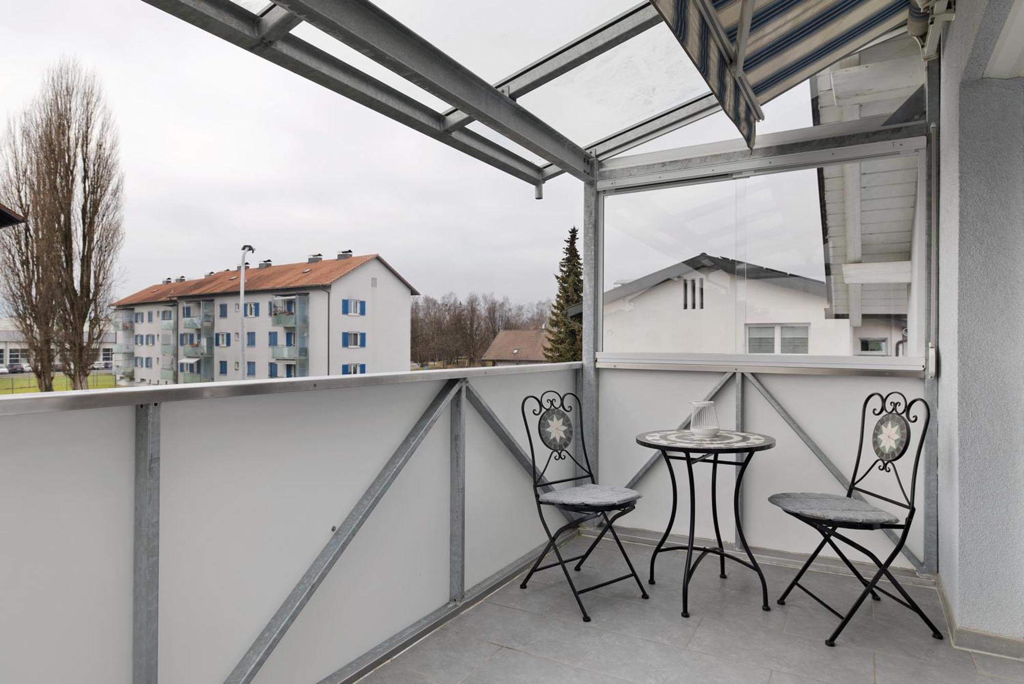 Ferienwohnung Rheintal Hard Bagian luar foto